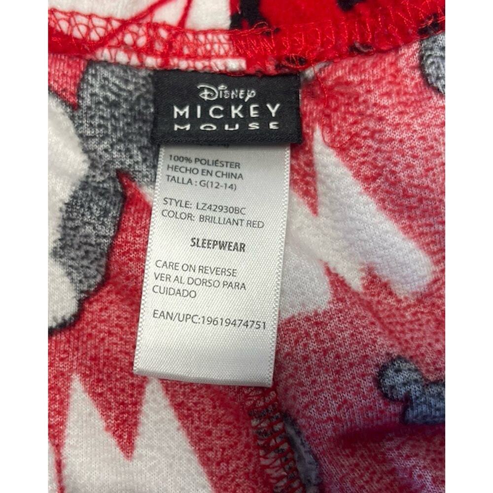 Disney Mickey Mouse Sleepwear Pajama Pants Size Large Cozy Lounge Womens - Picture 4 of 9